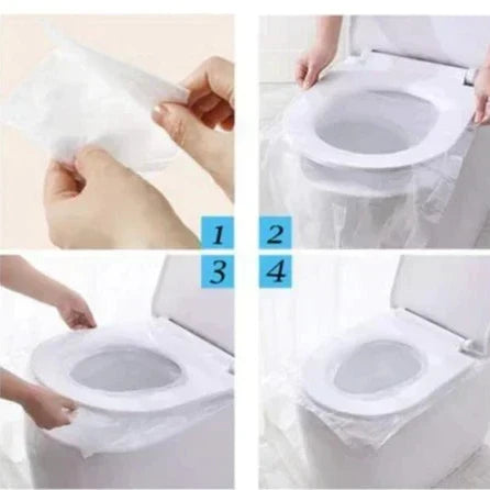 Toilet Seat Covers | Individually Wrapped & Waterproof | 100-Pack