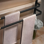 Towel Holder | Wall-Mounted 3-Tier Rust-Resistant Aluminum