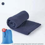 Travel Blanket | Ultra-Soft Fleece, Lightweight & Packable | 190 x 80 cm