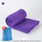 Travel Blanket | Ultra-Soft Fleece, Lightweight & Packable | 190 x 80 cm