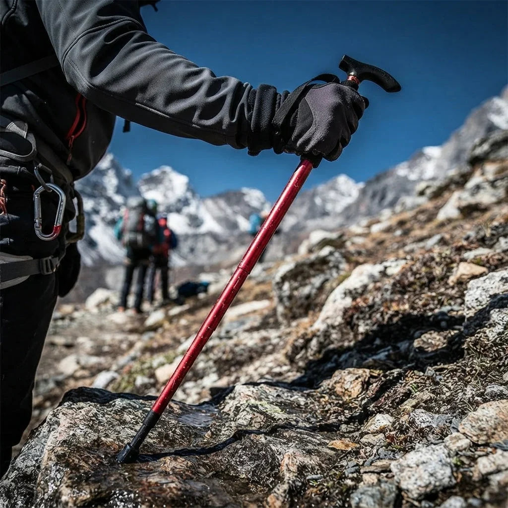 Trekking Pole | Lightweight Aluminum & Foldable | Adjustable 85–95 cm