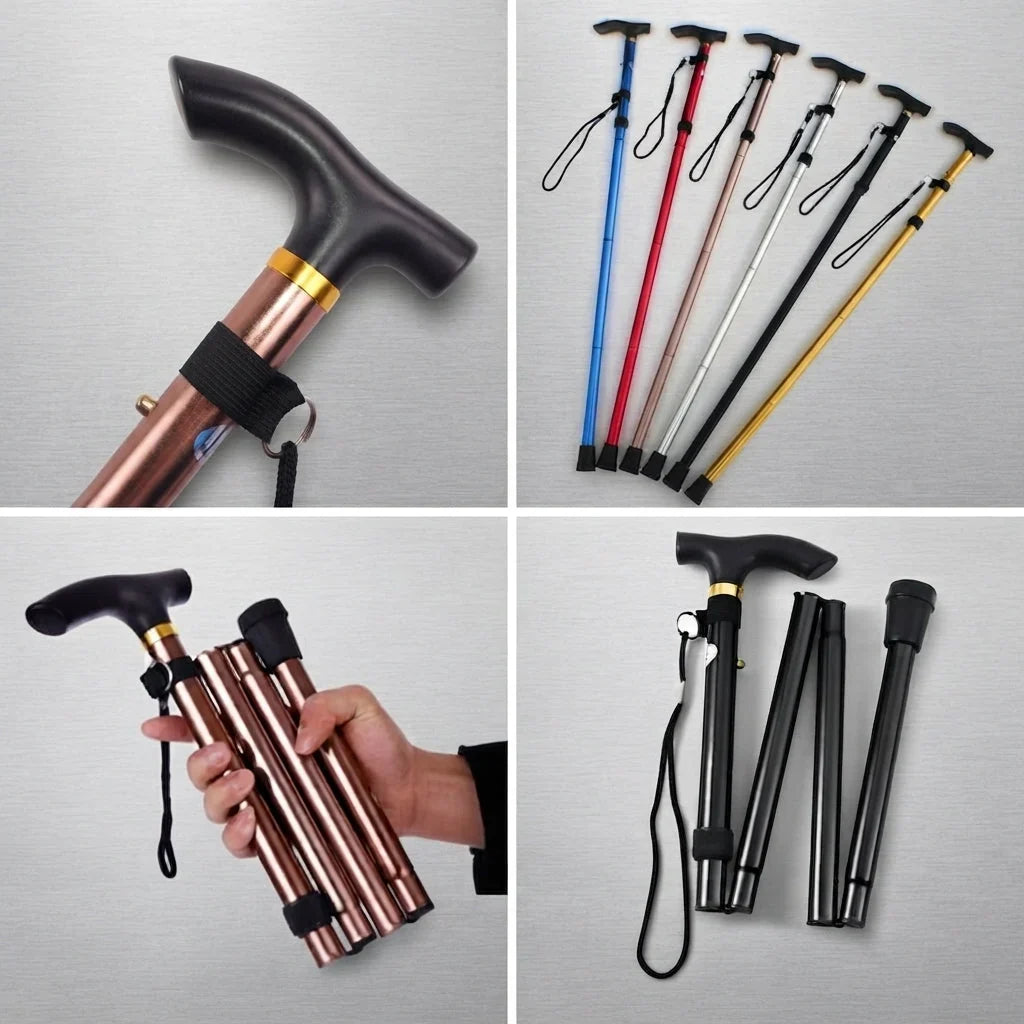 Trekking Pole | Lightweight Aluminum & Foldable | Adjustable 85–95 cm