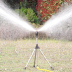 Tripod Sprinkler | 360° Rotating & Stainless Steel | 6–12 m Radius