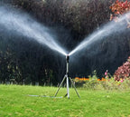 Tripod Sprinkler | 360° Rotating & Stainless Steel | 6–12 m Radius