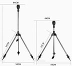 Tripod Sprinkler | 360° Rotating & Stainless Steel | 6–12 m Radius