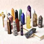 Tumbled Crystal Stones | Polished Mixed Gemstones | 50-60 mm