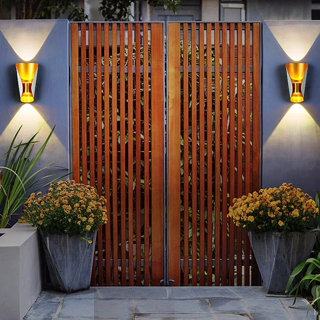 Up & Down Wall Light | IP65 Waterproof Aluminum
