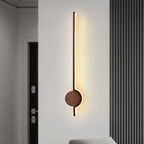 Vanity Wall Lamp | Wood & Metal Frame, Acrylic Shade | LED Included