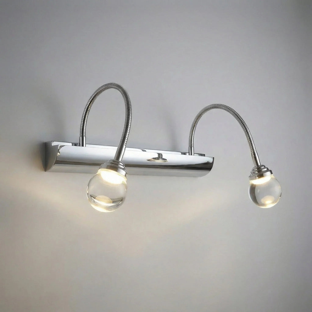 Vanity Wall Light | Adjustable Arms & Integrated LED | 2- & 3-Light