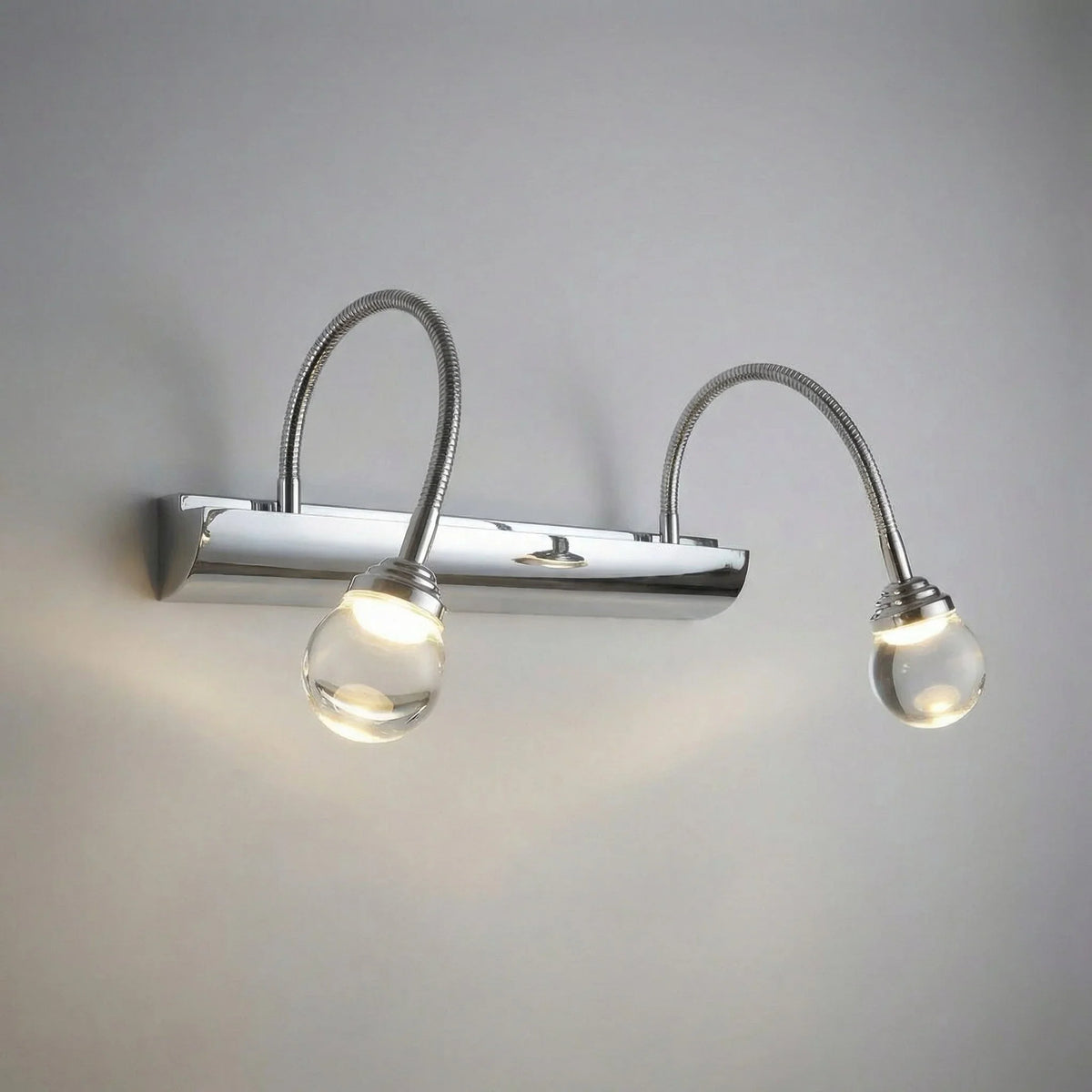 Vanity Wall Light | Adjustable Arms & Integrated LED | 2- & 3-Light