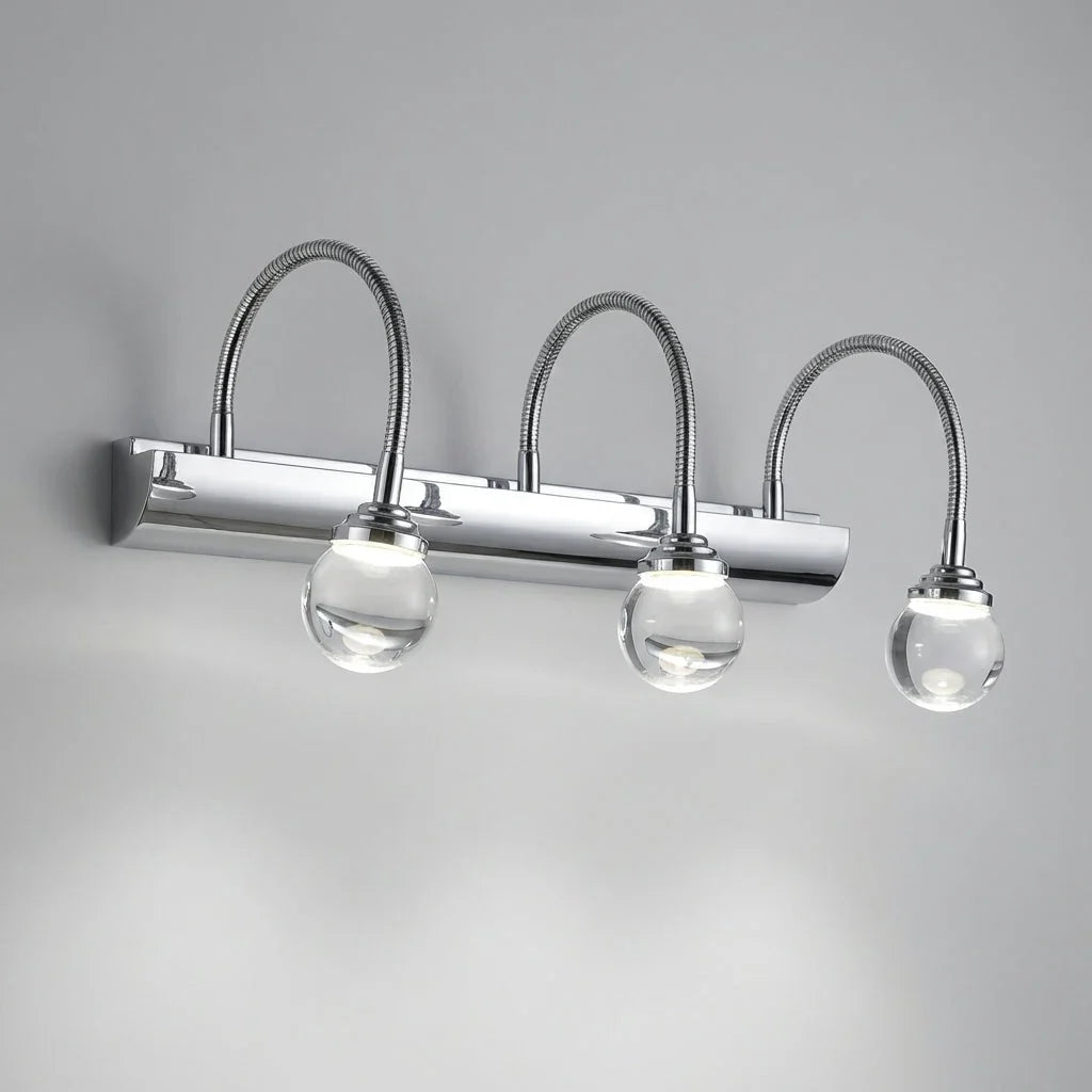 Vanity Wall Light | Adjustable Arms & Integrated LED | 2- & 3-Light