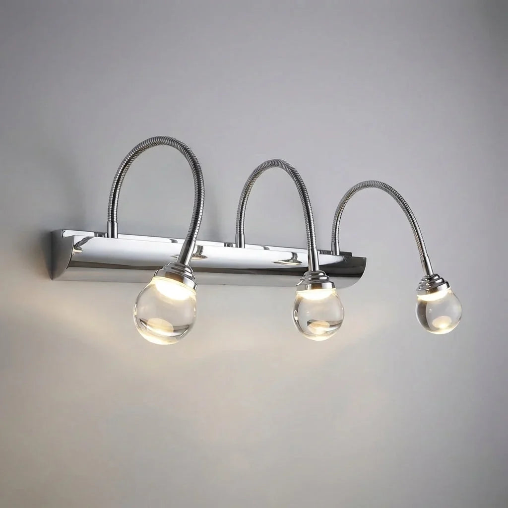 Vanity Wall Light | Adjustable Arms & Integrated LED | 2- & 3-Light