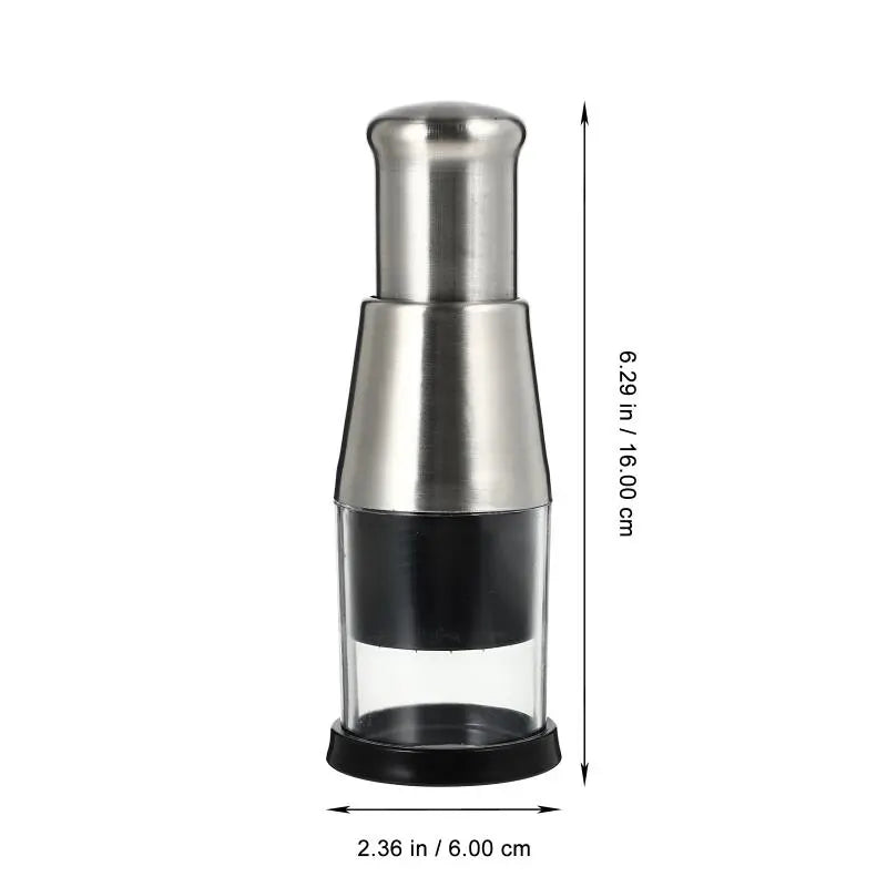 Vegetable Chopper | Stainless Steel & Integrated Bowl