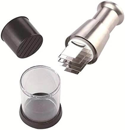 Vegetable Chopper | Stainless Steel & Integrated Bowl