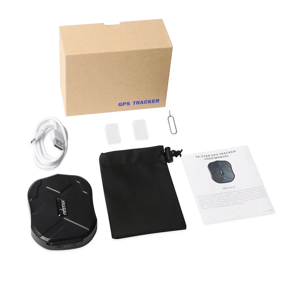 Vehicle GPS Tracker | Real-Time GPS & Magnetic Mount | 90 Days Standby