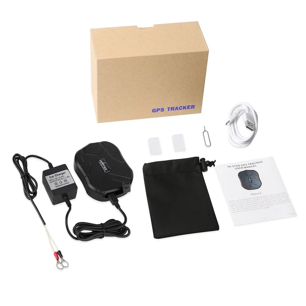 Vehicle GPS Tracker | Real-Time GPS & Magnetic Mount | 90 Days Standby