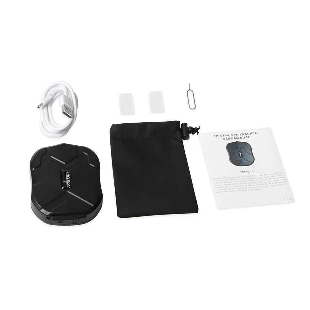 Vehicle GPS Tracker | Real-Time GPS & Magnetic Mount | 90 Days Standby