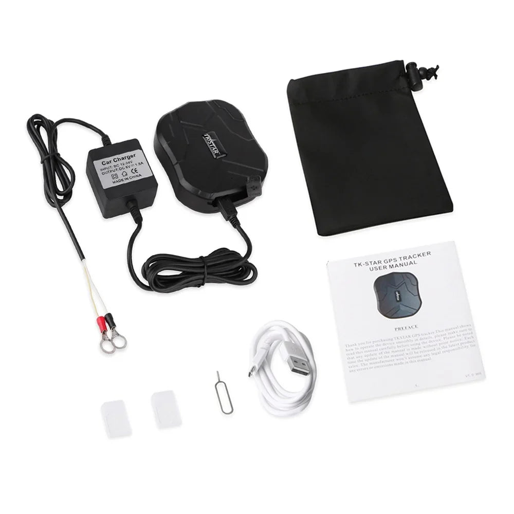 Vehicle GPS Tracker | Real-Time GPS & Magnetic Mount | 90 Days Standby