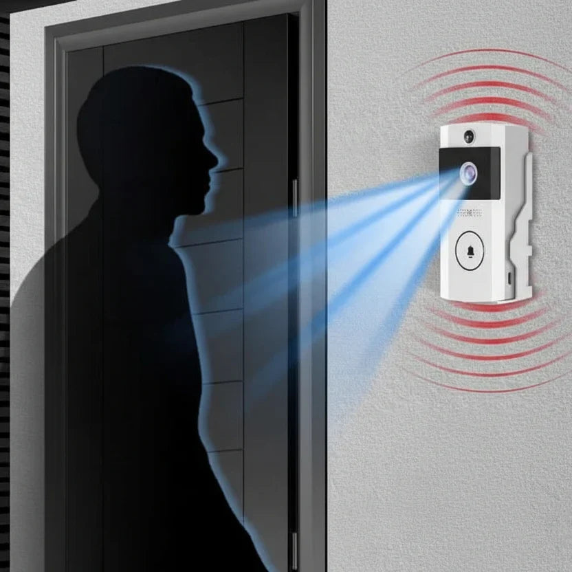 Video Doorbell Camera | Tool-Free Installation & HD Night Vision