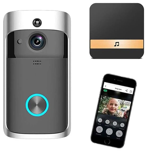 Video Doorbell | WiFi HD Night Vision & Two-Way Audio
