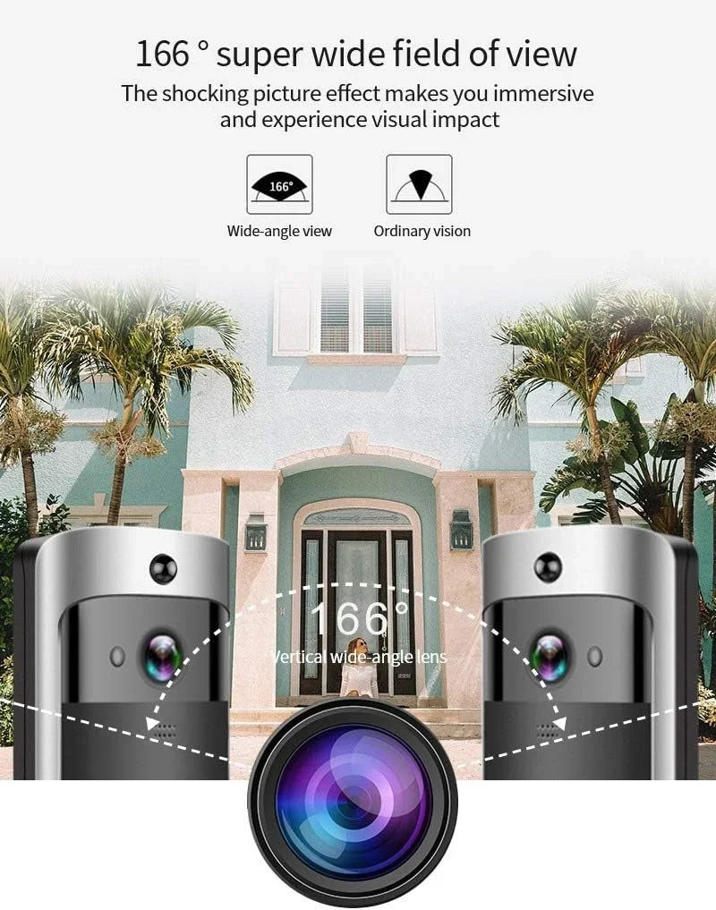 Video Doorbell | WiFi HD Night Vision & Two-Way Audio