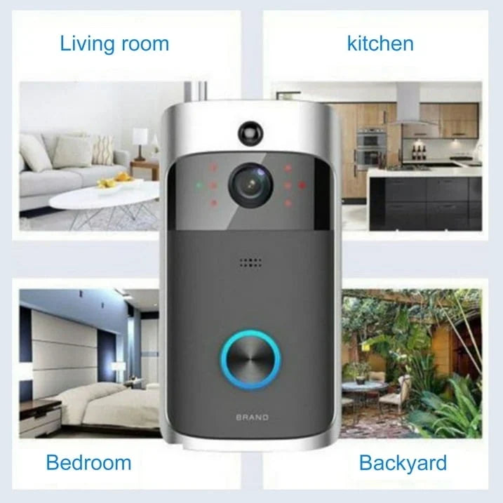 Video Doorbell | WiFi HD Night Vision & Two-Way Audio