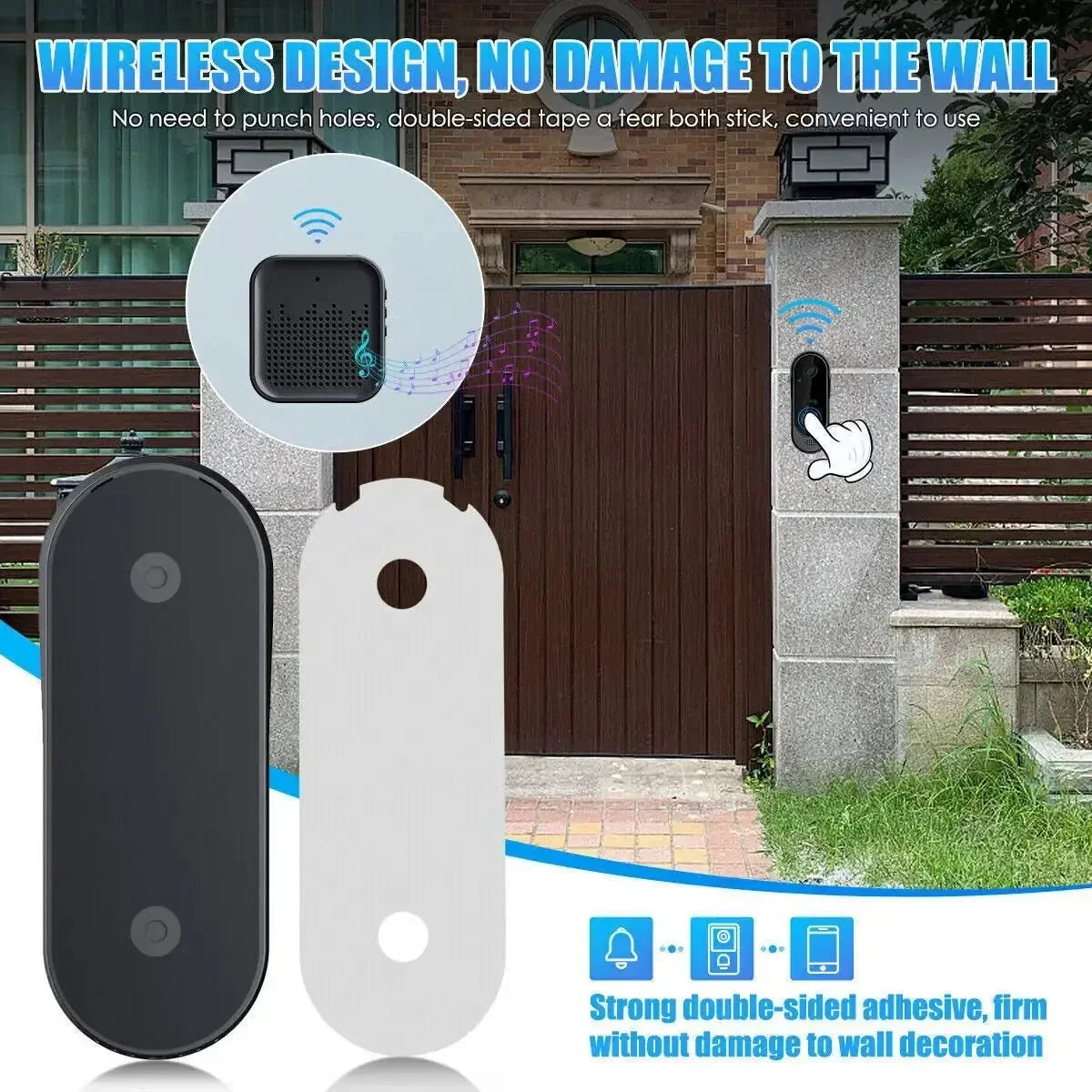 Video Doorbell | Wireless HD Night Vision & Motion Detection