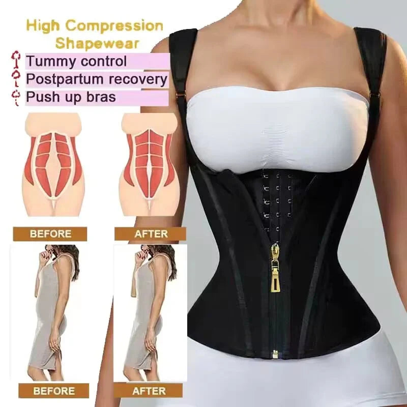 Waist Trainer | Double Compression & Adjustable Fit