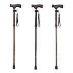 Walking Cane | Foldable & Lightweight Maple Wood Handle | 5-Position Height