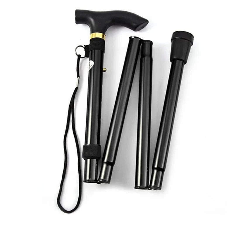 Walking Cane | Lightweight Aluminum & Height-Adjustable Ergonomic Non-Slip Handle