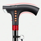 Walking Stick | LED Light & Emergency Alarm | Adjustable 73–95.5 cm
