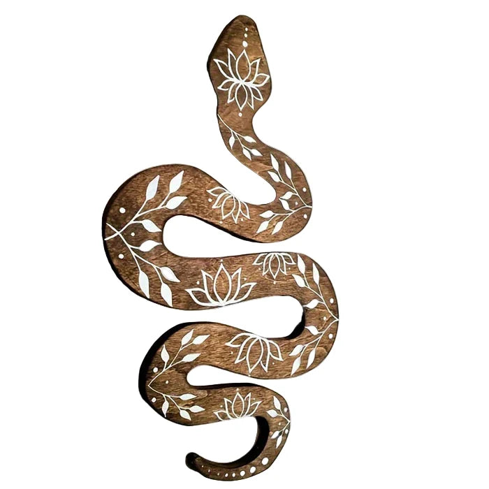 Wall Art | Handcrafted Wood & Lotus Motif
