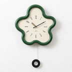 Wall Clock | 3D Floral Design & Silent Sweep Movement