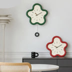 Wall Clock | 3D Floral Design & Silent Sweep Movement
