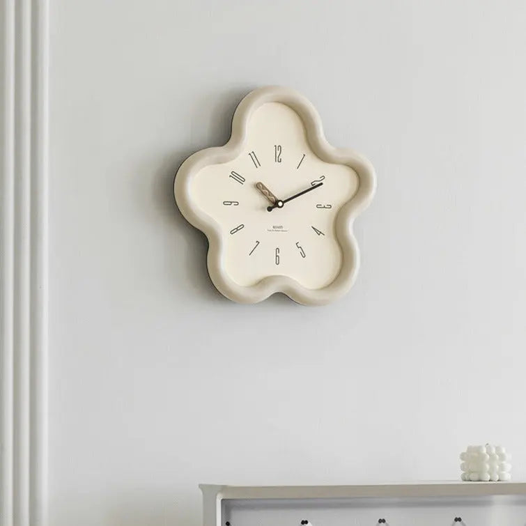 Wall Clock | 3D Floral Design & Silent Sweep Movement