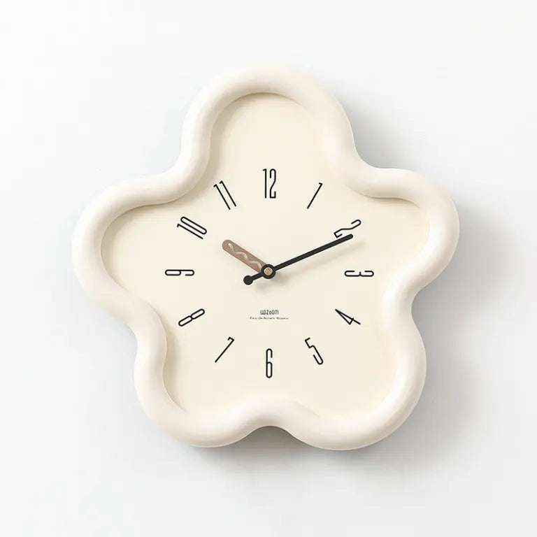 Wall Clock | 3D Floral Design & Silent Sweep Movement