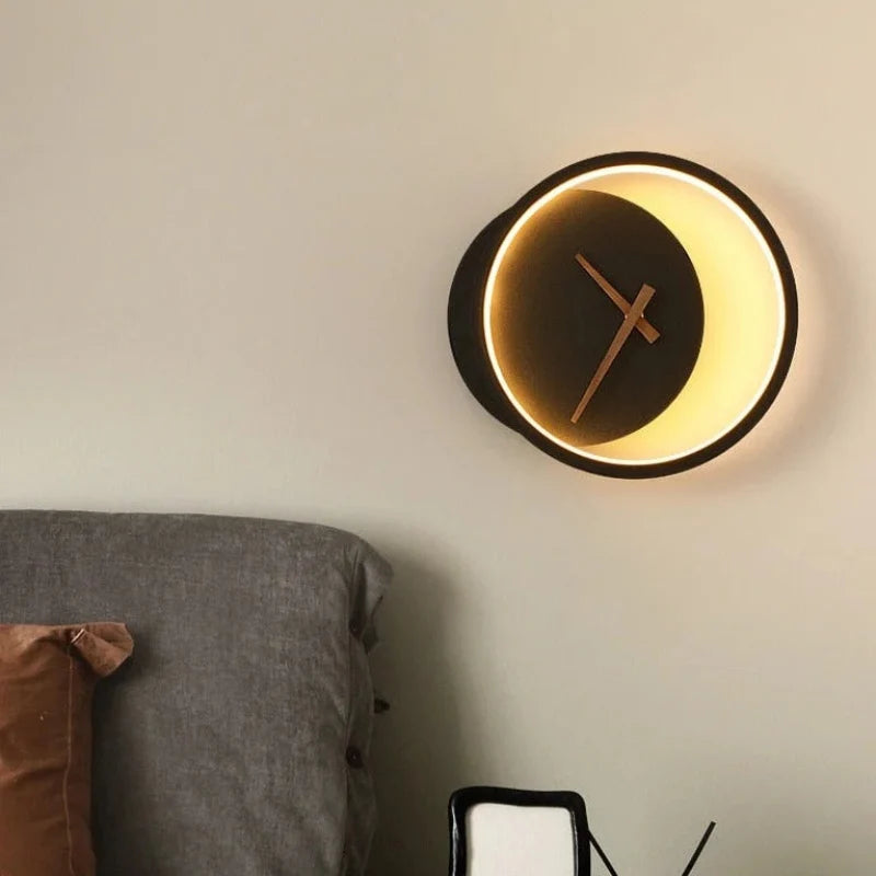 Wall Clock | Ambient LED & Silent Sweep | 30 cm Diameter