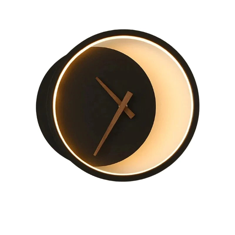 Wall clock | Integrated ambient LED & silent sweep | 30 cm diameter