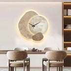 Wall Clock | Metal & Wood Silent Mechanism | 40 cm