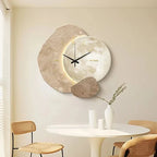 Wall Clock | Metal & Wood Silent Mechanism | 40 cm