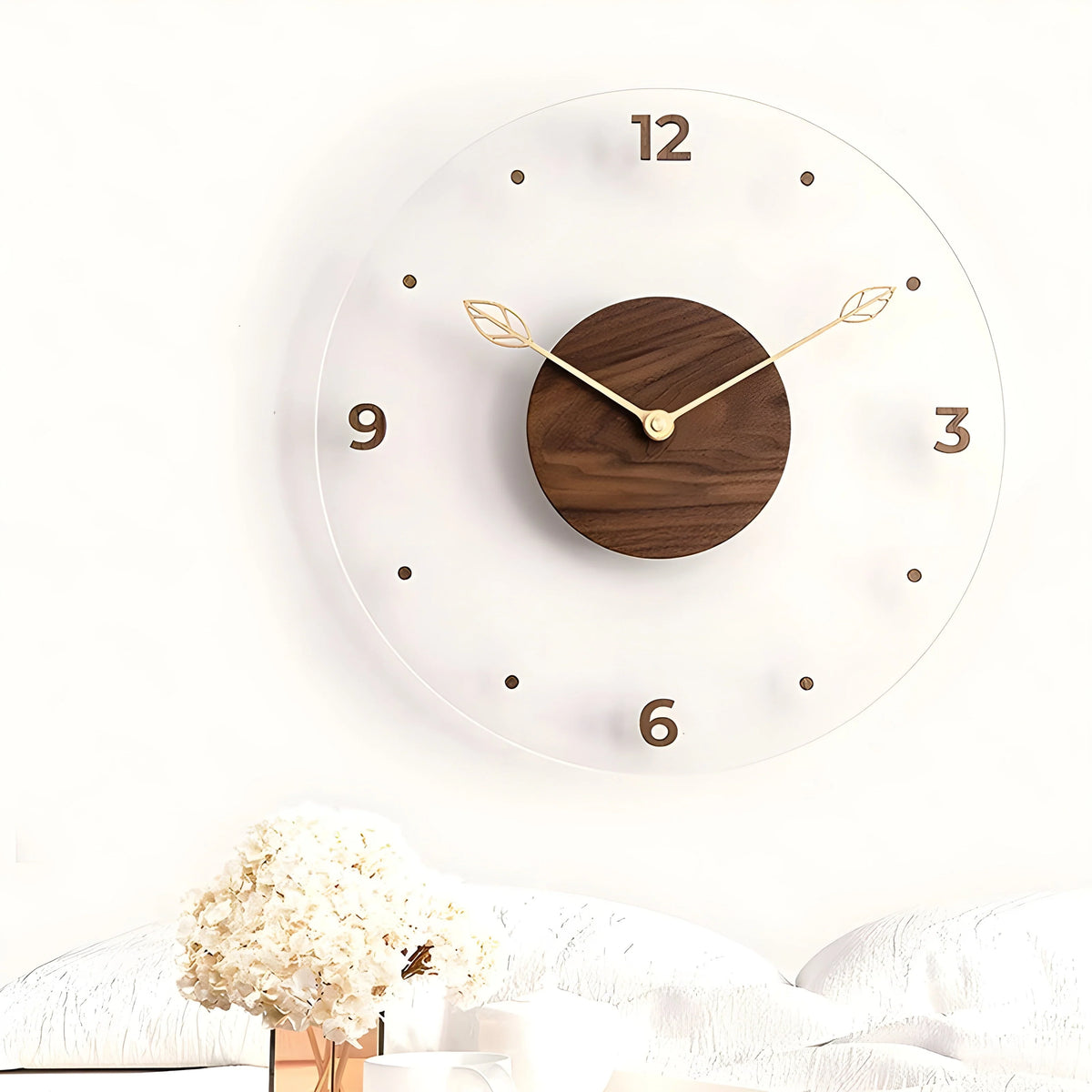 Wall Clock | Minimalist Silent Movement