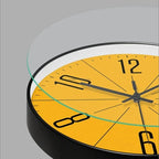 Wall Clock | Nordic Minimalist Glass Face & Quartz Movement