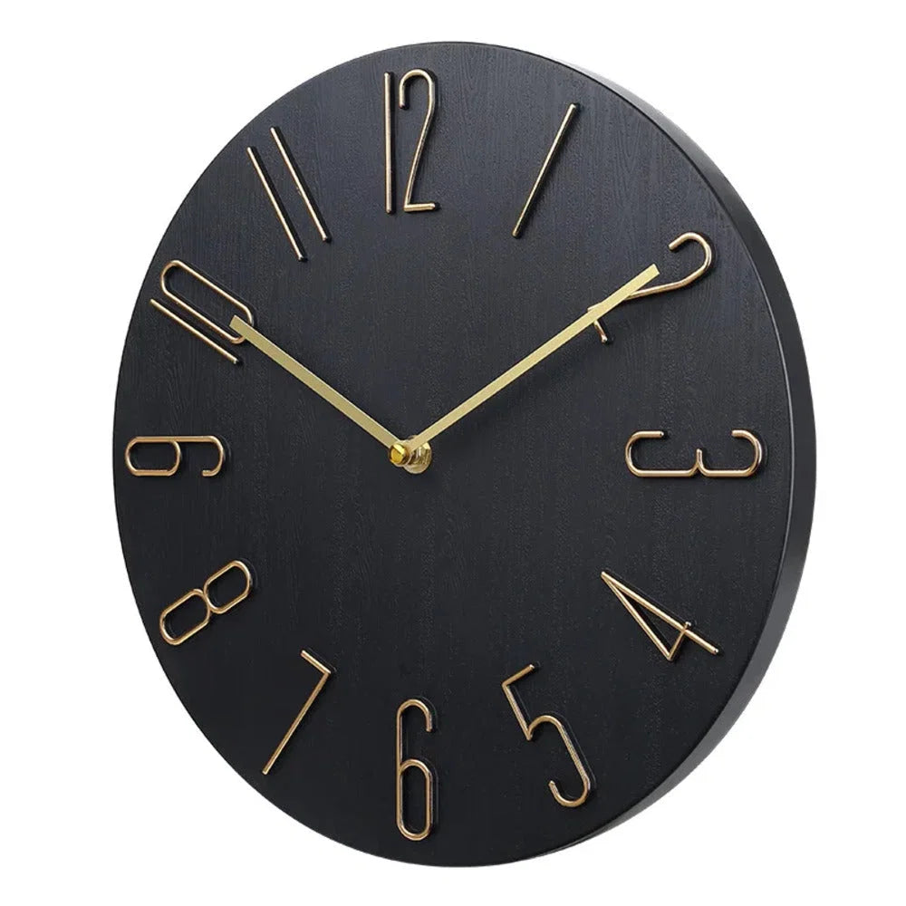 Wall Clock | Silent & Minimalist Design | 20 cm Diameter