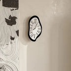 Wall Clock | Surreal Dali-Style Roman Numerals & Silent Movement