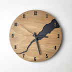 Wall Clock | Timeless Minimalist Design & Sustainable Wood | 30 x 30 cm