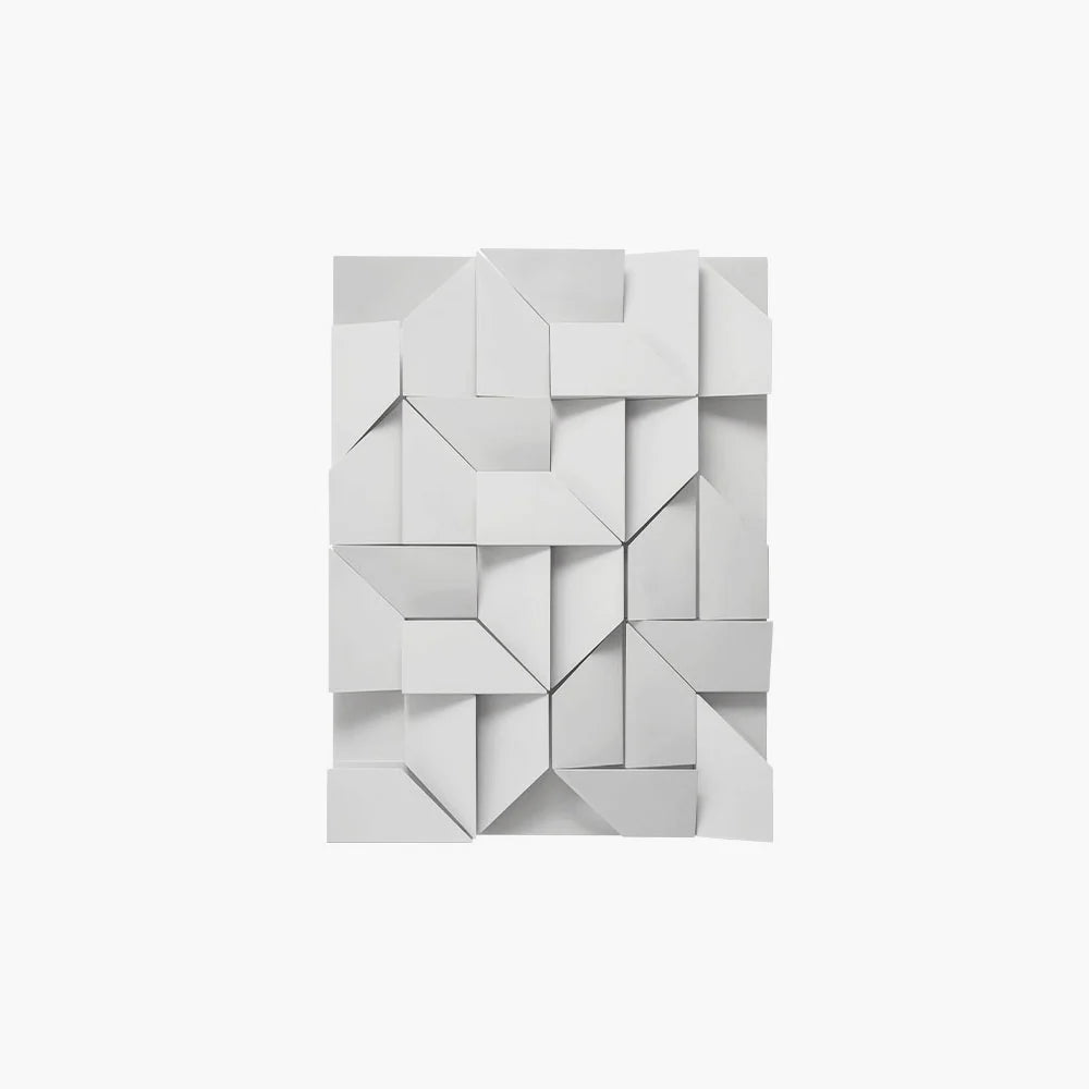 Wall Lamp | 3D Acrylic & Metal | Integrated 3-Color LED