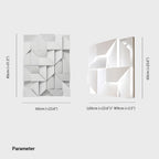 Wall Lamp | 3D Acrylic & Metal | Integrated 3-Color LED