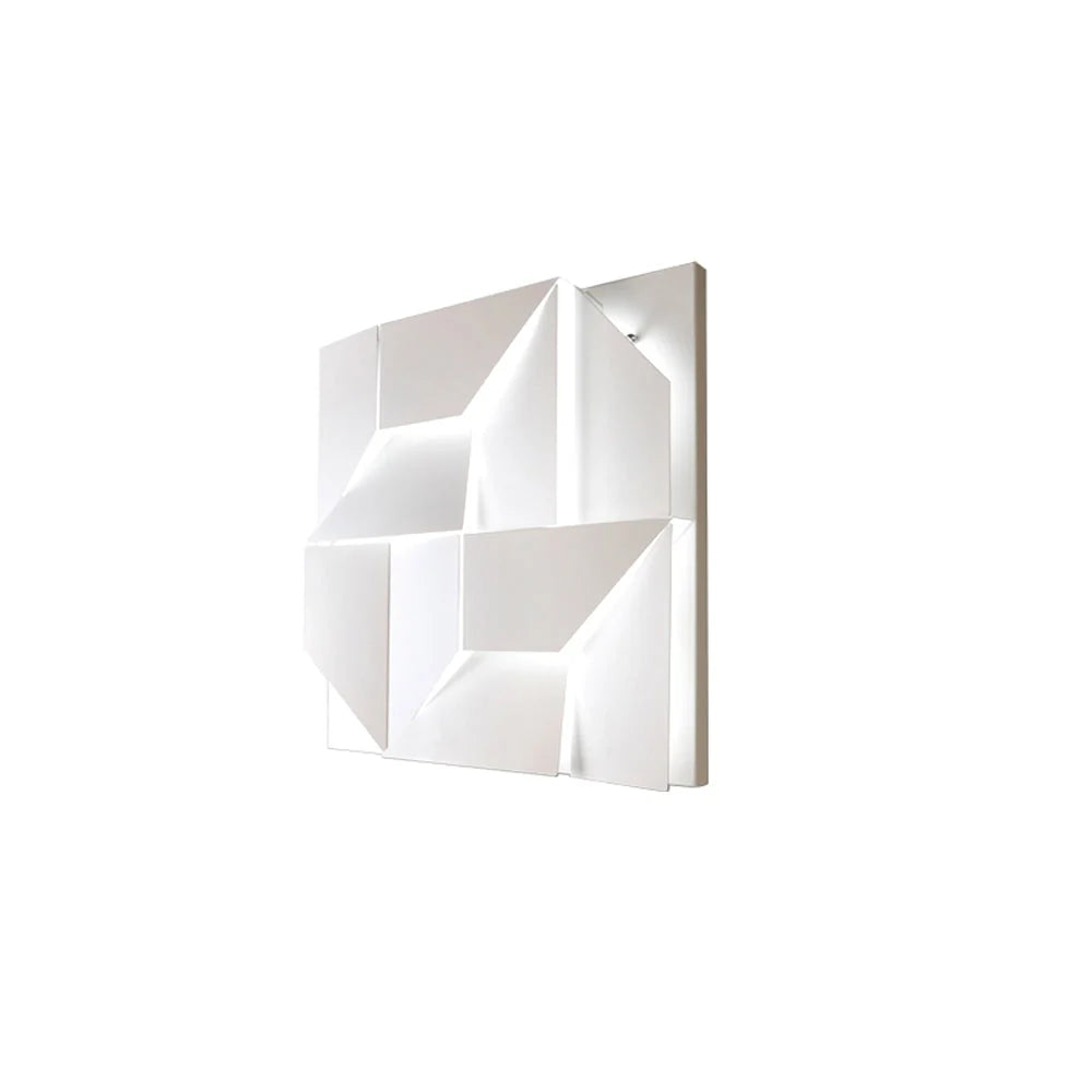 Wall Lamp | 3D Acrylic & Metal | Integrated 3-Color LED