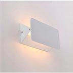 Wall Lamp | Adjustable Shade & Matte White Metal | E14 Socket