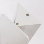Wall Lamp | Adjustable Shade & Matte White Metal | E14 Socket